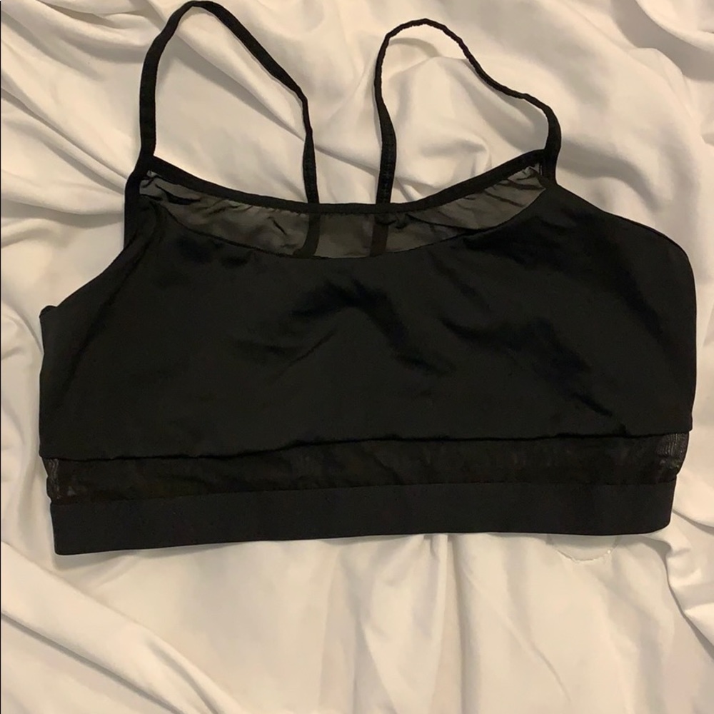 ***SOLD*** Black Mesh VSX Sports Bra